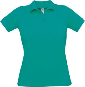B&C CGPW455 - Polo Piqué Femme Real Turquoise
