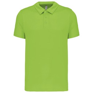 ProAct PA482 - POLO SPORT MANCHES COURTES Lime