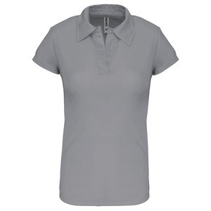 ProAct PA483 - POLO SPORT MANCHES COURTES FEMME Fine Grey