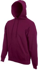 Fruit of the Loom SC244C - Sweatshirt homme avec capuche Bourgogne