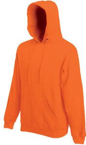 Fruit of the Loom SC244C - Sweatshirt homme avec capuche Orange