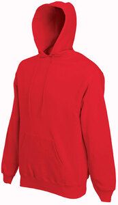 Fruit of the Loom SC244C - Sweatshirt homme avec capuche Rouge