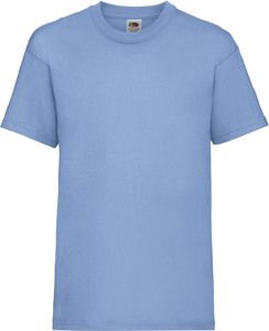 Fruit of the Loom SC221B - T-Shirt Enfant Coton Sky Blue