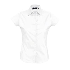 SOL'S 17020 - Excess Chemise Femme Stretch Manches Courtes Blanc