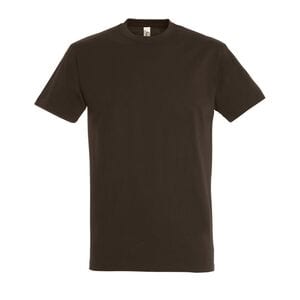 SOL'S 11500 - Imperial Tee Shirt Homme Col Rond Chocolat