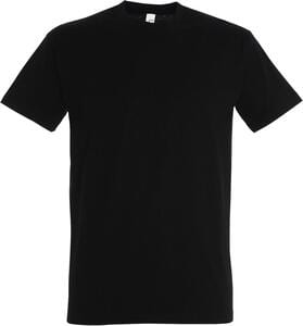SOL'S 11500 - Imperial Tee Shirt Homme Col Rond Noir profond