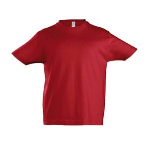 SOL'S 11770 - Imperial KIDS Tee Shirt Enfant Col Rond Rouge