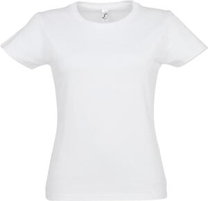 SOL'S 11502 - Imperial WOMEN Tee Shirt Femme Col Rond Blanc