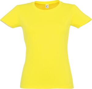 SOL'S 11502 - Imperial WOMEN Tee Shirt Femme Col Rond Citron