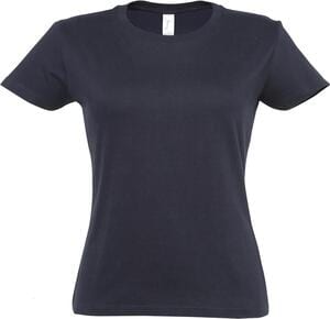 SOL'S 11502 - Imperial WOMEN Tee Shirt Femme Col Rond Marine