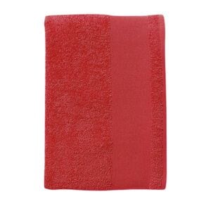 SOL'S 89002 - ISLAND 100 Drap De Bain Rouge