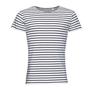SOLS 01398 - MILES MEN Tee Shirt Homme Col Rond Rayé