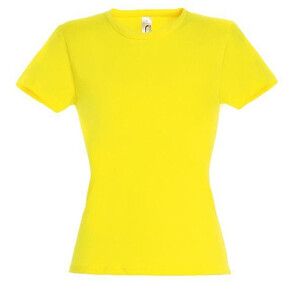 SOL'S 11386 - MISS Tee Shirt Femme Citron