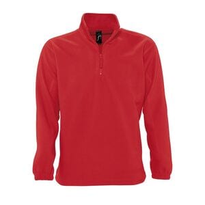 SOL'S 56000 - NESS Sweat Shirt Polaire Rouge