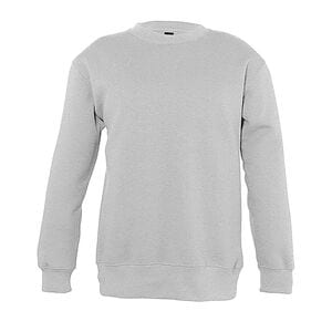 SOL'S 13249 - NEW SUPREME KIDS Sweat Shirt Enfant Gris Chiné