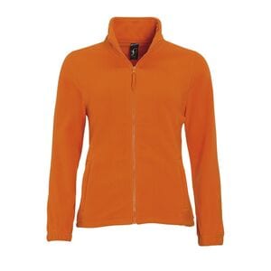 SOL'S 54500 - NORTH WOMEN Veste Micropolaire Zippée Femme Orange