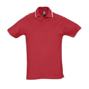SOL'S 11365 - PRACTICE Polo Homme Rouge