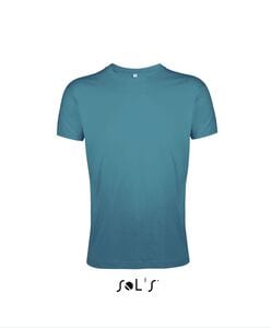 SOL'S 00553 - REGENT FIT Tee Shirt Homme Col Rond Ajusté Bleu canard