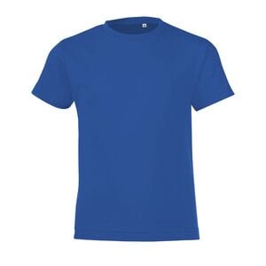 SOL'S 01183 - REGENT FIT KIDS Tee Shirt Enfant Col Rond Bleu Royal