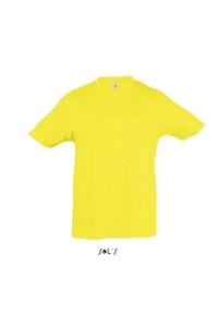 SOL'S 11970 - REGENT KIDS Tee Shirt Enfant Col Rond Citron