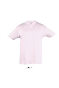 SOL'S 11970 - REGENT KIDS Tee Shirt Enfant Col Rond Rose Pale