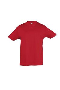 SOL'S 11970 - REGENT KIDS Tee Shirt Enfant Col Rond Rouge