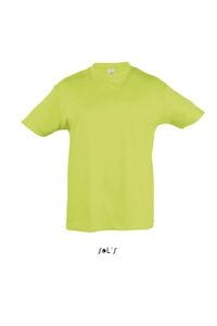 SOL'S 11970 - REGENT KIDS Tee Shirt Enfant Col Rond Vert pomme