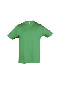 SOL'S 11970 - REGENT KIDS Tee Shirt Enfant Col Rond Vert prairie