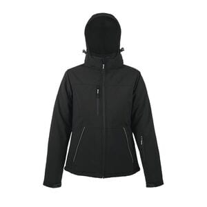 SOL'S 46804 - ROCK WOMEN Parka Softshell Femme Noir