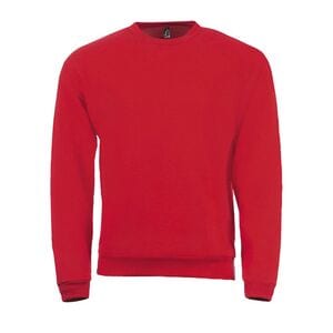 SOL'S 01168 - SPIDER Sweat Shirt Homme Col Rond Rouge