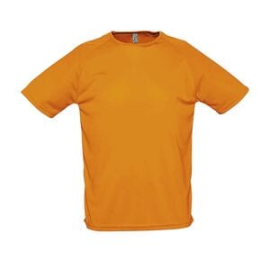 SOL'S 11939 - SPORTY Tee Shirt Manches Raglan Orange fluo
