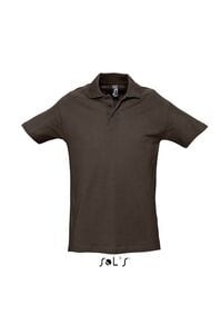 SOL'S 11362 - SPRING II Polo Homme Chocolat
