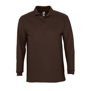 SOL'S 11353 - WINTER II Polo Homme Chocolat