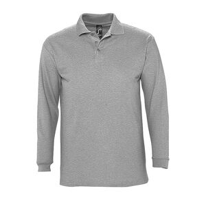 SOL'S 11353 - WINTER II Polo Homme Gris Chiné