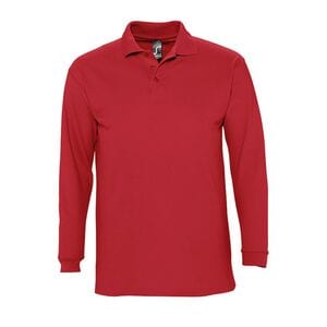 SOL'S 11353 - WINTER II Polo Homme Rouge