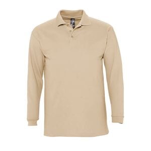 SOL'S 11353 - WINTER II Polo Homme Sable