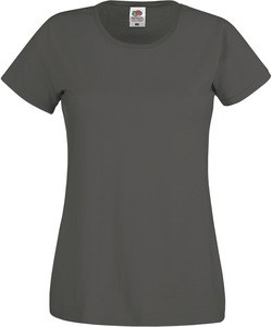 Fruit of the Loom SC61420 - T-shirt Original Femme Light Graphite