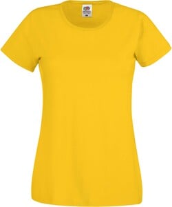 Fruit of the Loom SC61420 - T-shirt Original Femme Sunflower Yellow