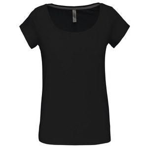 Kariban K384 - T-shirt col bateau manches courtes femme