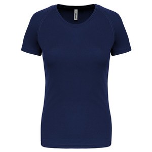 ProAct PA439 - T-SHIRT SPORT MANCHES COURTES FEMME Marine