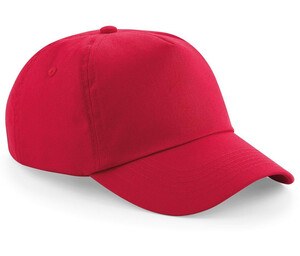 Beechfield BF010 - Casquette 5 Panneaux Original Classic Red