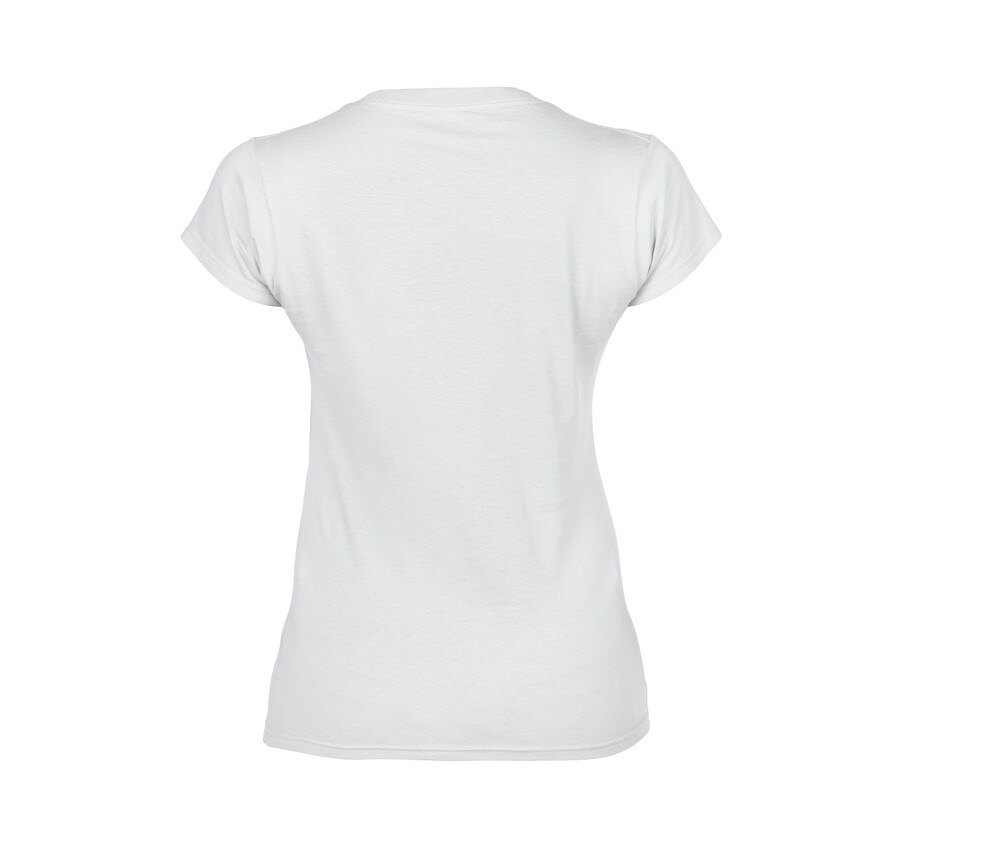 Gildan GN647 - T-Shirt Femme Col V 100% Coton