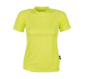 Pen Duick PK141 - Tee Shirt Sport Femme Fluorescent Yellow