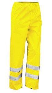 Result RS022 - Pantalon De Pluie Homme Haute Visibilité Fluorescent Yellow
