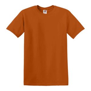 Fruit of the Loom SC220 - T-Shirt Col Rond Homme Orange