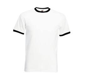 Fruit of the Loom SC245 - T-Shirt Homme Ringer 100% Coton