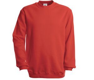 B&C BC500 - Sweat-Shirt Homme Coton Rouge