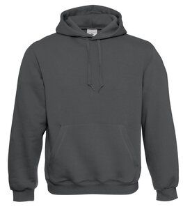 B&C BC510 - Sweat À Capuche Homme Poche Kangourou Coton Steel Grey