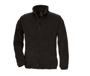 B&C BC600 - Veste Polaire Grand Zip Homme Noir