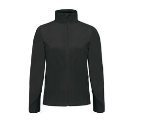 B&C BC670 - Veste Polaire Femme Légère Ergonomique Fermeture Éclair Noir